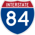Interstate 84 marker