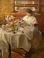 James Ensor (1882) - De oestereetster 001