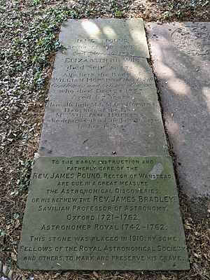 James Pound grave, St Mary the Virgin, Wanstead