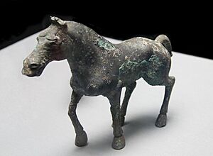 Jin State Warring States Bronze Horse (cropped)