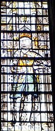 King Ine in the Transfiguration Window of Wells Cathedral