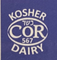 Kosher dairy symbol from Kashruth Council of Canada