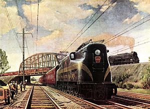 Main Lines—Freight and Passenger by Grif Teller, 1949