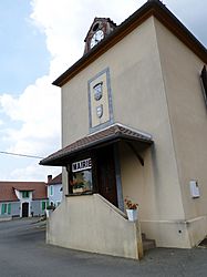 The town hall of Moncaup