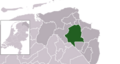 Map - NL - Municipality code 1952 (2019)