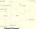 Map commune FR insee code 32038