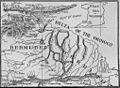 Map of Lower Orinoco pub. 1897
