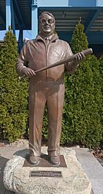 McCoy Stadium - Ben Mondor statue