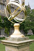 Merton College Sundial, Oxford, July 24, 2023