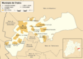 Mexico Estado de Mexico Chalco communities map