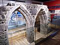 Newarke church arches DMU heritage centre, Leicester