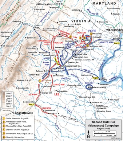 Northern Virginia Campaign August 1862