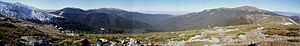 Panorámica del valle de Valsaín