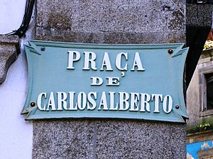 Pr Carlos Alberto placa (Porto)