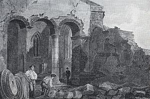 Reculver Demolition 1809