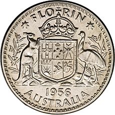 Reverse of Queen Elizabeth II Australian Flroin.jpg