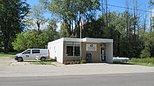 Rhodes, MI post office