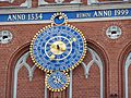 Riga - House of the Blackheads - Astronomical clock