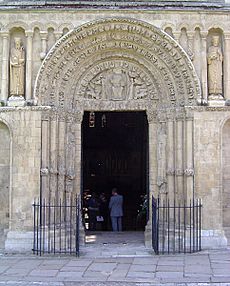 Rochester cathedral doorway