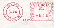 Saint Lucia stamp type 2