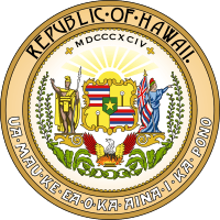 Seal of the Republic of Hawaii