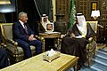 Secretary of Defense Chuck Hagel meets with Crown Prince and Minister of Defense Salman bin Abdulaziz al Saud in Riyadh, Saudi Arabia, April 23, 2013 (Pic 2)