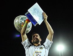 Sepahan league title celebrations 08