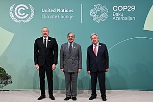Shehbaz Sharif at opening ceremony of COP29 Baku, Azerbaijan (2)