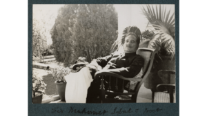 Sir Muhammad Iqbal 1935 by Lady Ottoline Morrell