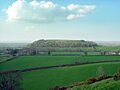 Somerset cadbury castle modified