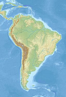 Huaytapallana mountain range is located in South America
