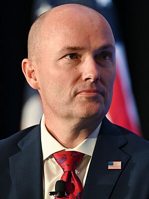 Spencer Cox at the Economic Club of Washington D.C. (53545313288).jpg