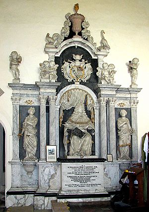 St Mary's church in Redgrave - C18 monument - geograph.org.uk - 2049288