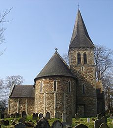 St Nicholas Church, Worth, Crawley (Liturgical East End)