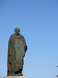 Statue of Lord Beaverbrook (Fredericton, NB - 2007)