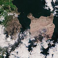 Taal volcano blanket ash ESA435812 - cropped