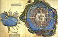 Tenochtitlan y Golfo de Mexico 1524