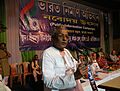 The Minister of State of Rural Development, Shri Sisir Adhikari addressing the inaugural session of Bharat Nirman Public Information Campaign, at Srirampur, Bhardaman, West Bengal on December 11, 2010