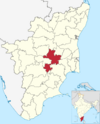 Tiruchirappalli in Tamil Nadu (India).svg