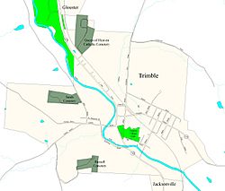 Street map of Trimble