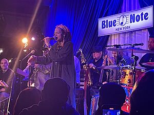 Ursula Rucker with The Roots at The Blue Note in 2025