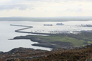 View from the summit of Holyhead Mountain - panoramio
