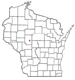 Location of York, Wisconsin