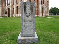 Wharton TX Monument CSA