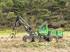 Wheeled Harvester - geograph.org.uk - 511567