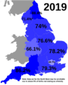 White births in England
