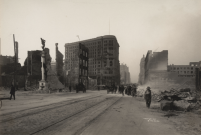 Willard Worden--Market Street--San Francisco--1906