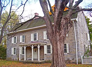 George Washington slept in Cornelius Wynkoop's house, part of the Main Street Historic District