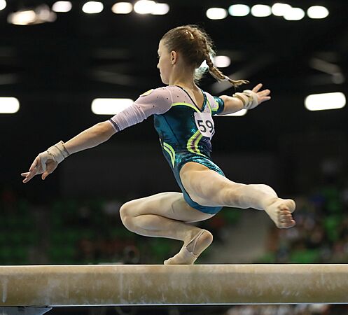 2019-06-30 1st FIG Artistic Gymnastics JWCH Women's Apparatus finals Balance beam (Martin Rulsch) 321