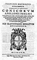 Apollonius - Conica, 1654 - 845996